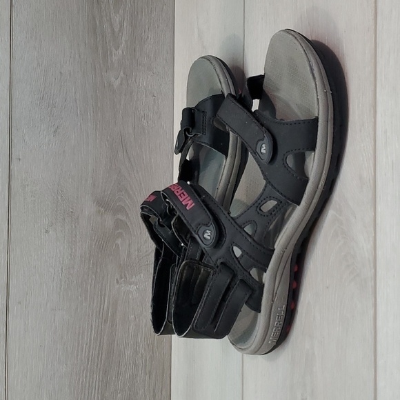 Merrell Woman Cedrus Comfort Outdoor Hook&loop Sandals Flats shoes sz 6 - Picture 2 of 11